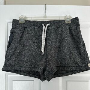 Vuori grey heather shorts